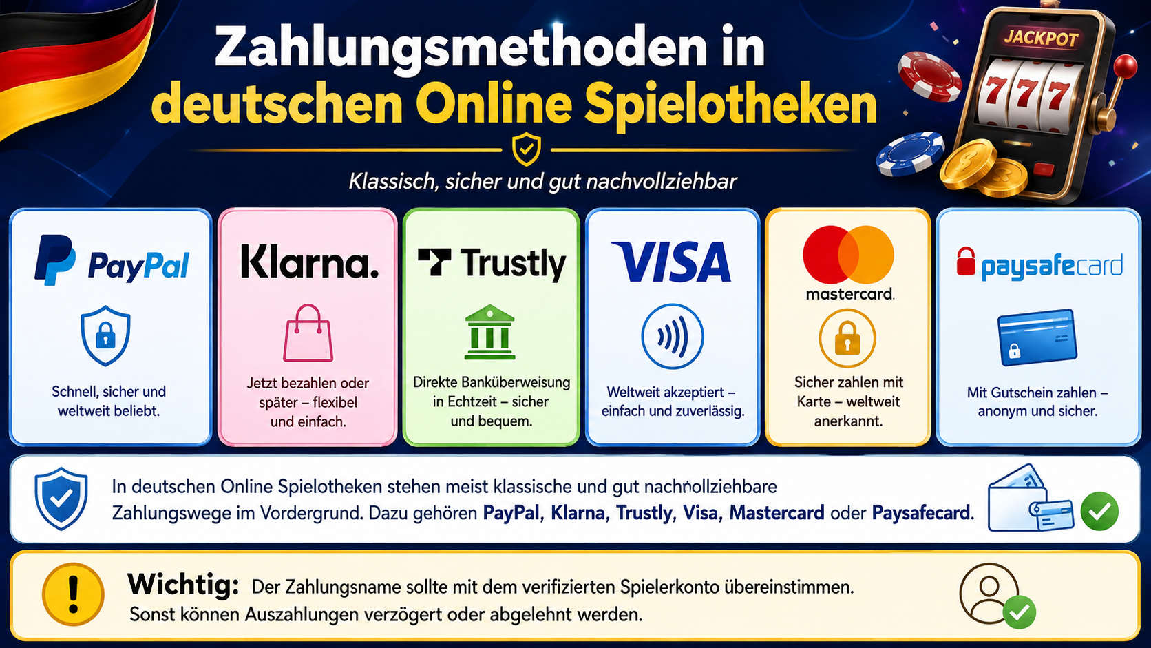 Seriöse Online Casinos